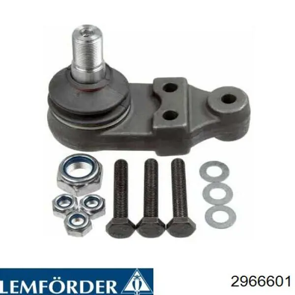 Шаровая опора, нижняя Lemforder 2966601 цена, от 8.46 USD