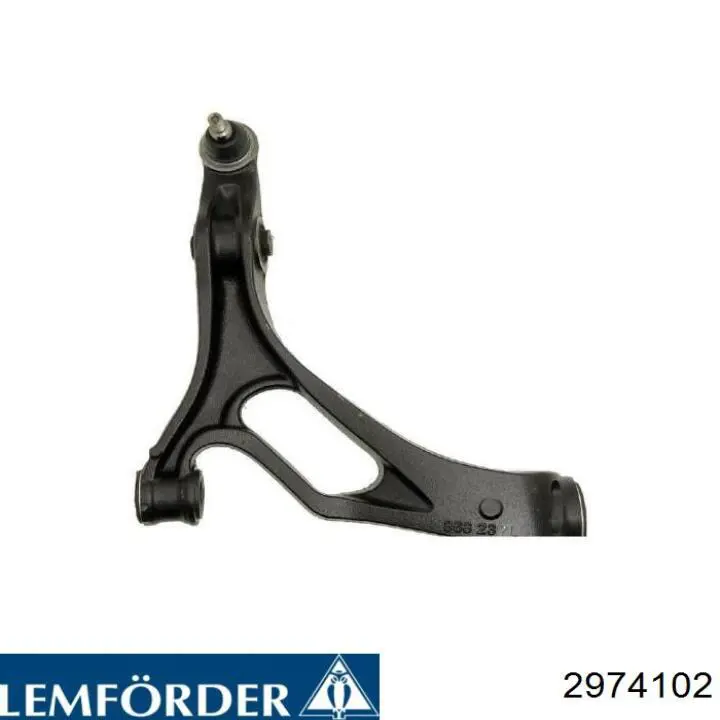 Левый рычаг передней нижней подвески Lemforder 2974102 цена, от 191.77 USD