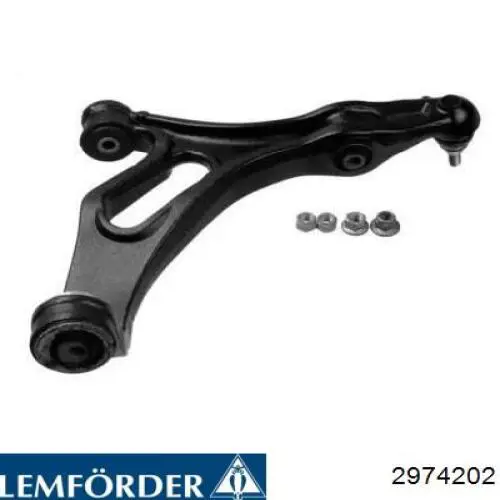 Купить 2974202 Lemforder Нижний правый рычаг передней подвески