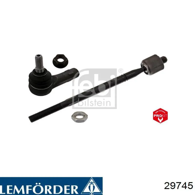 29745 Lemforder Поперечная рулевая тяга правая