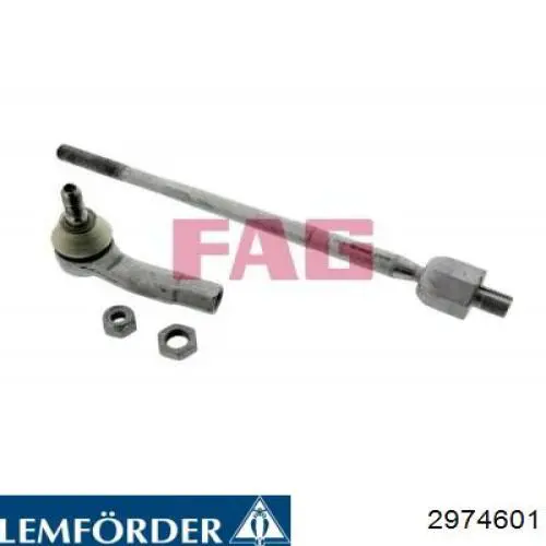 Тяга рулевая в сборе, левая Lemforder 2974601 цена, от 30.23 USD