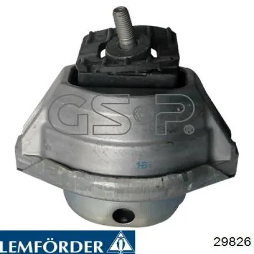 Soporte motor izquierdo 29826 Lemforder