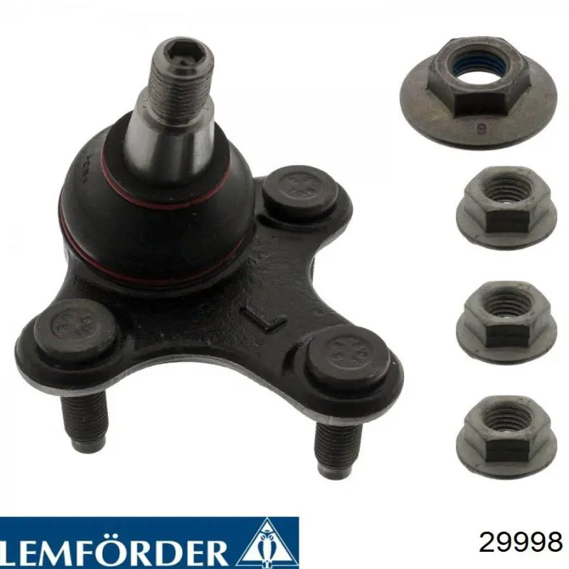 Нижняя левая шаровая опора Lemforder 29998 цена, от 20.56 USD
