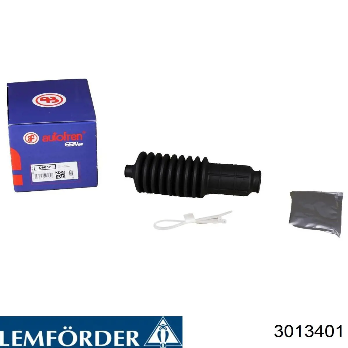 Пыльник рулевого механизма/рейки, левый Lemforder 3013401 цена, от 5.35 USD