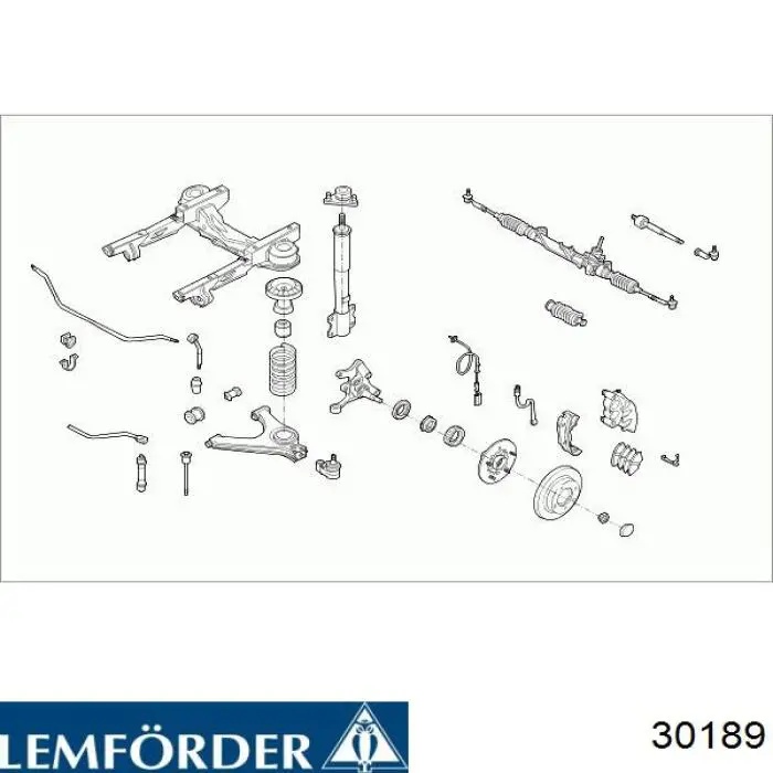 30189 Lemforder Пыльник рулевой тяги