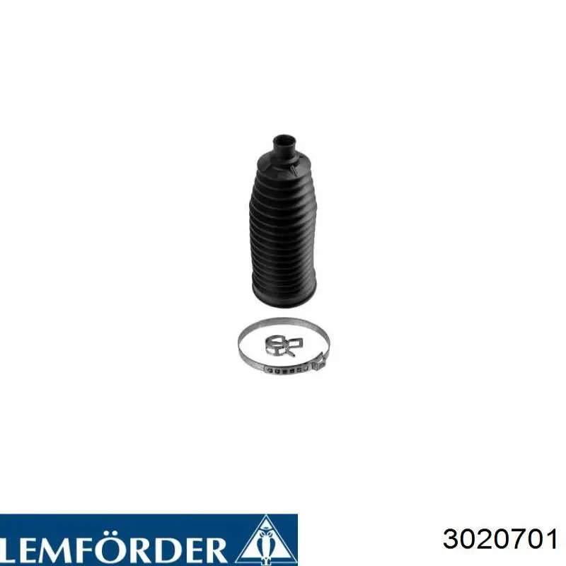 30207 01 Lemforder пыльник рулевого механизма (рейки левый)
