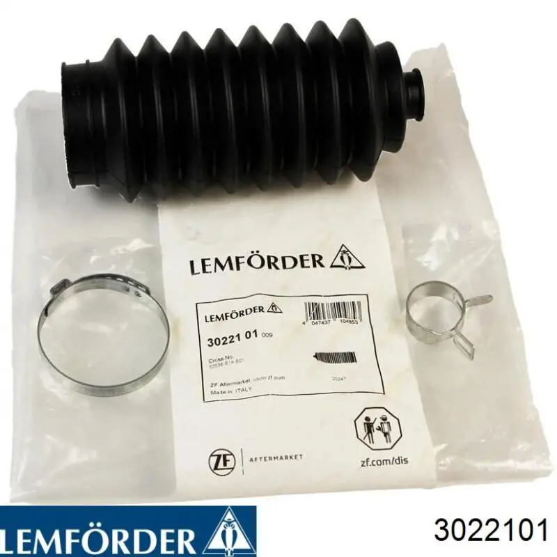 30221 01 Lemforder пыльник рулевого механизма (рейки левый)