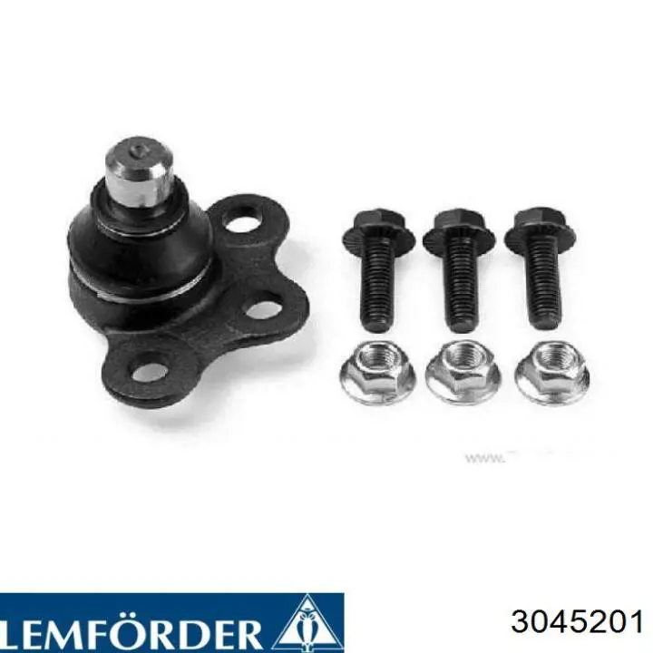 Шаровая опора, нижняя Lemforder 3045201 цена, от 15.90 USD