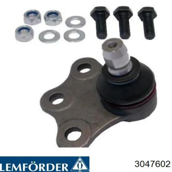 Нижняя правая шаровая опора Lemforder 3047602 цена, от 29.18 USD
