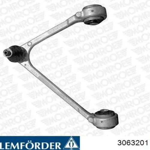 Рычаг передней подвески верхний правый Lemforder 3063201 цена, от 143.98 USD