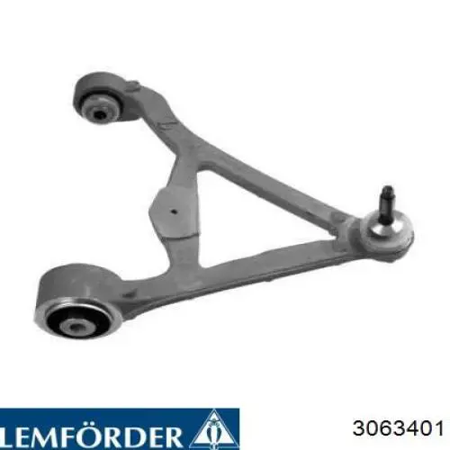 Brazo suspension trasero superior derecho 3063401 Lemforder