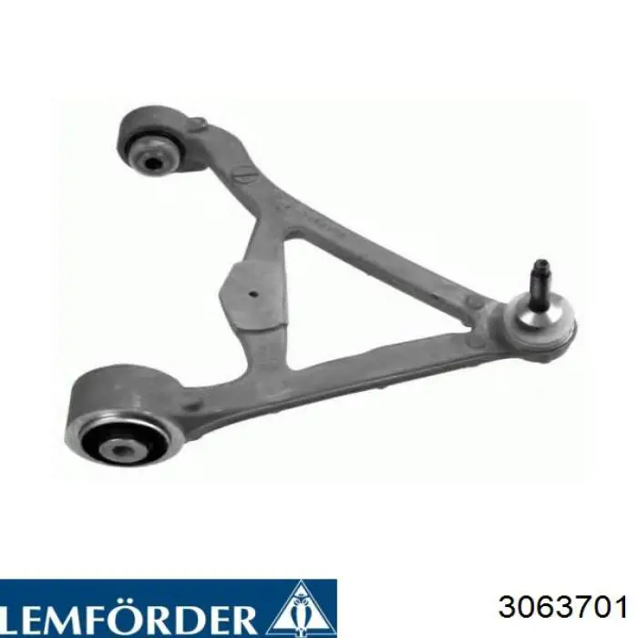 Brazo suspension (control) trasero inferior izquierdo 3063701 Lemforder