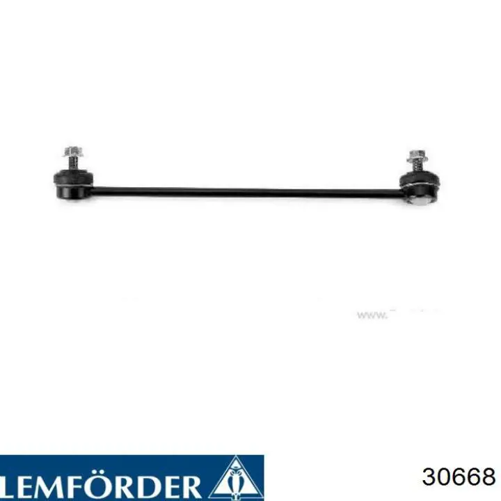 Линк стабилизатора, переднего, правый Lemforder 30668 цена, от 10.15 USD