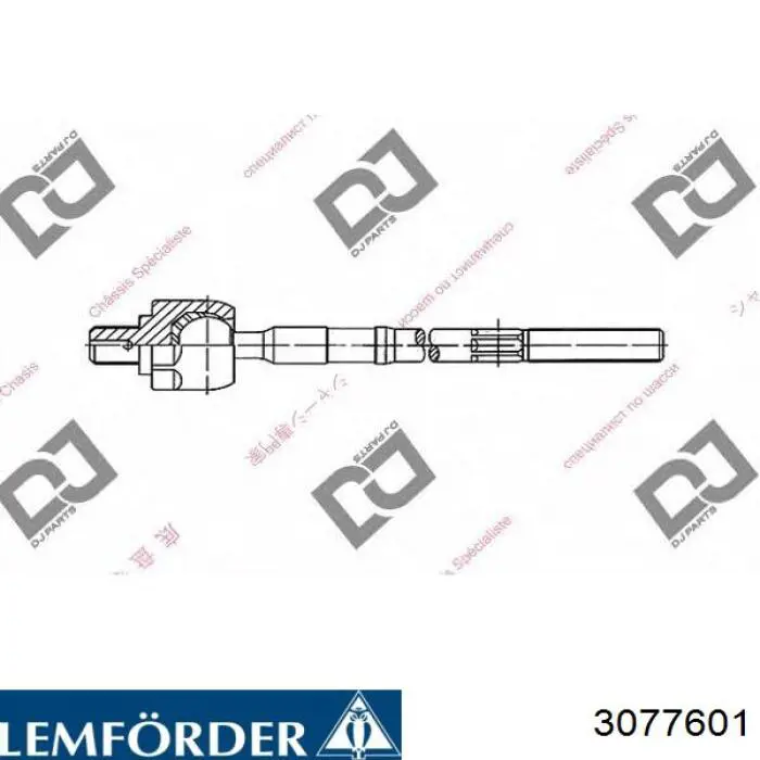 Рулевая тяга Lemforder 3077601 цена, от 13.29 USD