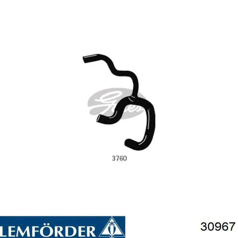 Стойка переднего стабилизатора 30967 Lemforder