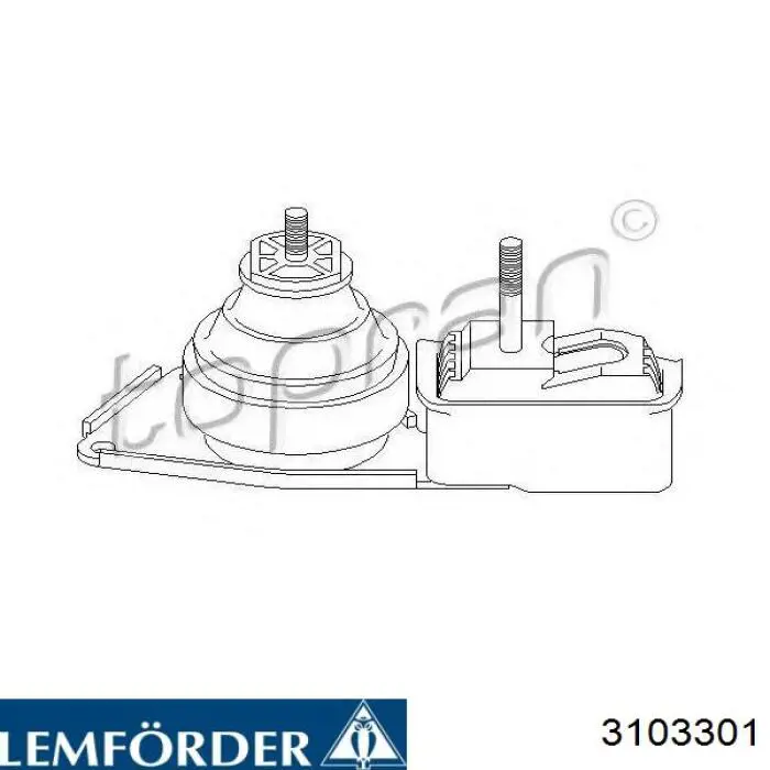 Купить Правая подушка двигателя Сеат Альхамбра  7V8, 7V9