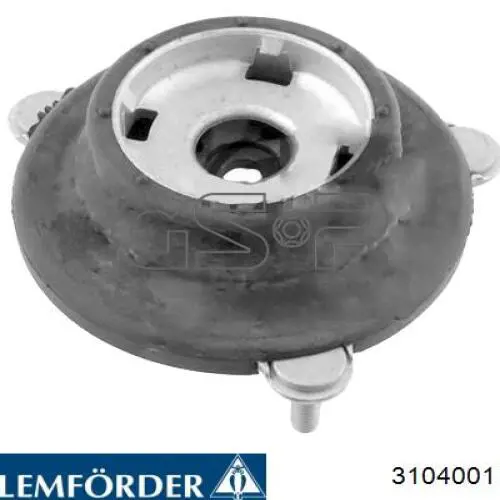 Опора стойки амортизатора переднего Lemforder 3104001 цена, от 20.62 USD