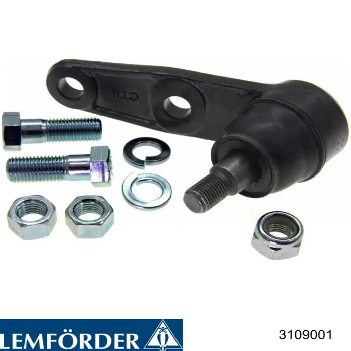 Шаровая опора, нижняя Lemforder 3109001 цена, от 9.89 USD