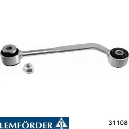 Тяга стабилизатора левая Lemforder 31108