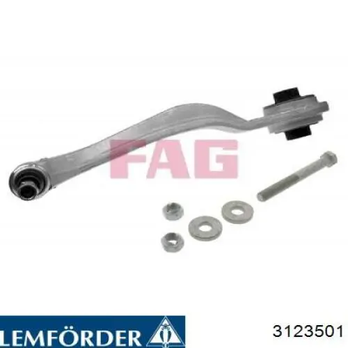 Левый рычаг передней нижней подвески Lemforder 3123501 цена, от 91.18 USD