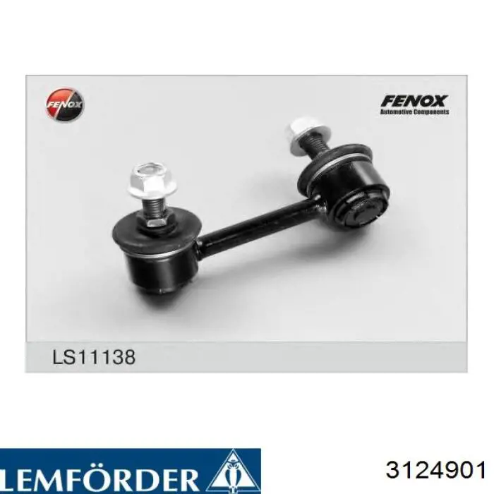 Стойка заднего стабилизатора правая 3124901 Lemforder