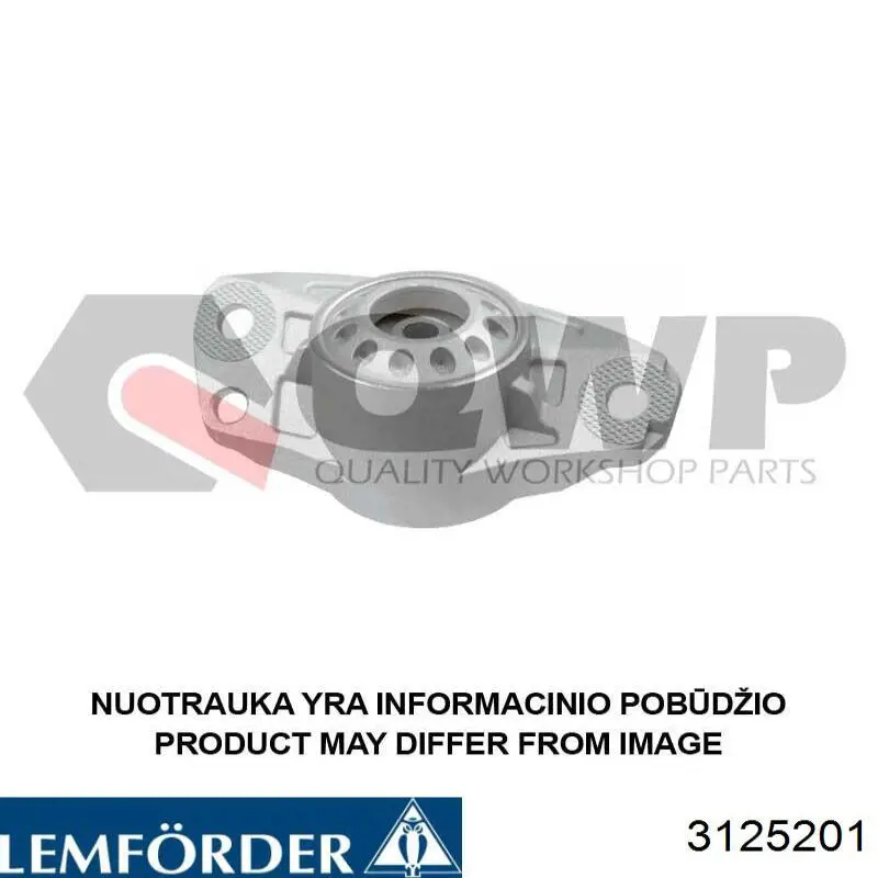Купить 3125201 Lemforder Опора амортизатора заднего