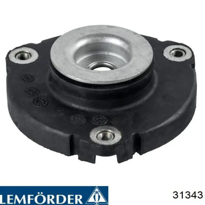 Soporte amortiguador delantero 31343 Lemforder