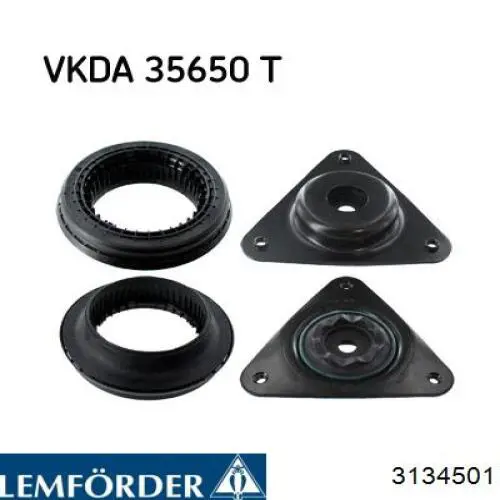 Опора стойки амортизатора переднего Lemforder 3134501 цена, от 11.19 USD
