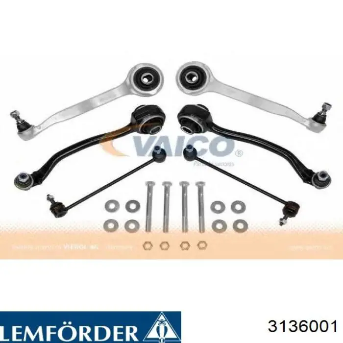 Тяга переднего стабилизатора Lemforder 3136001 цена, от 32.17 USD