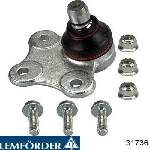Шаровая опора, нижняя Lemforder 31736 цена, от 13.52 USD