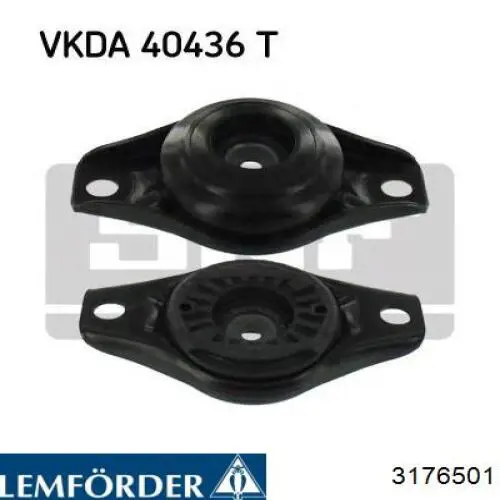 Купить 3176501 Lemforder Опора амортизатора заднего