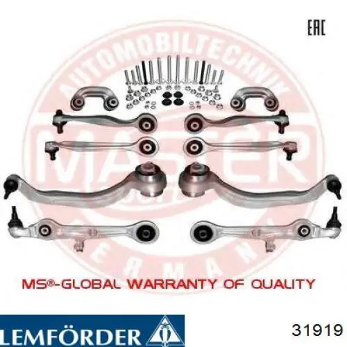 Стойки и рычаги подвески Lemforder 31919 цена, от 119.89 USD