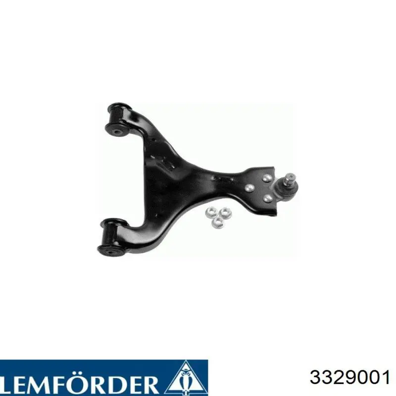 Правый рычаг передней нижней подвески Lemforder 3329001 цена, от 92.73 USD