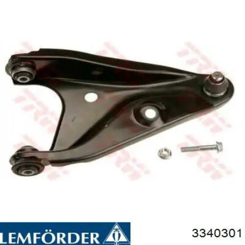Правый рычаг передней нижней подвески Lemforder 3340301 цена, от 46.67 USD