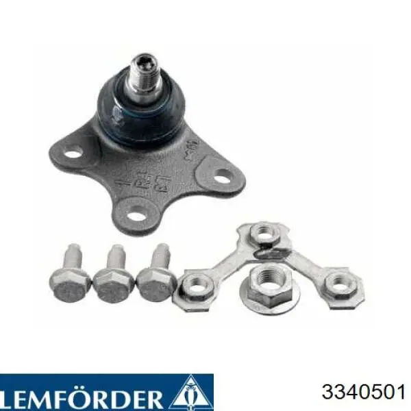 3340501 Lemforder Шаровая опора задней подвески нижняя