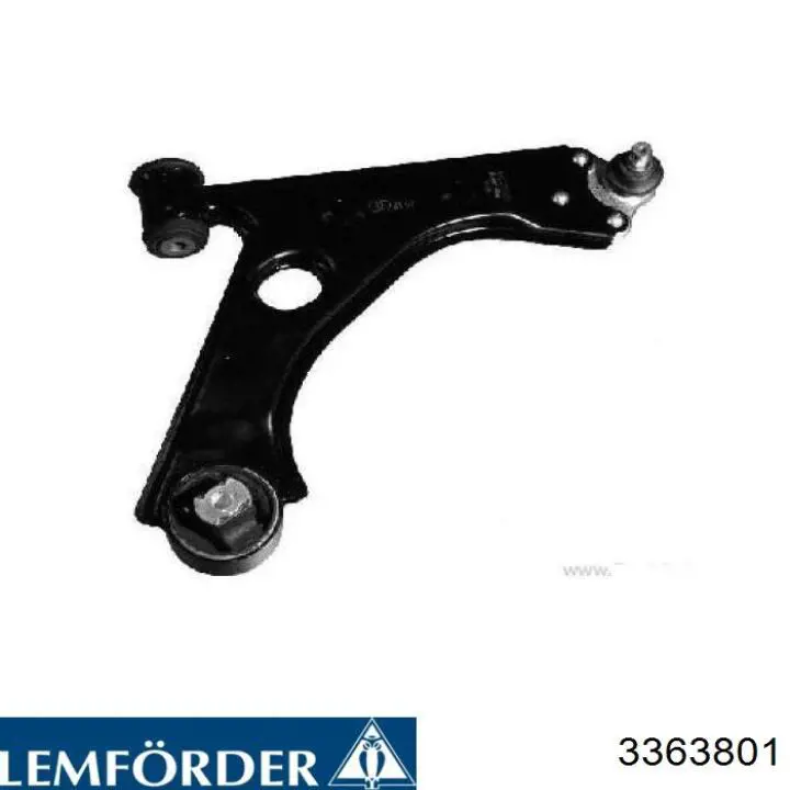 Правый рычаг передней нижней подвески Lemforder 3363801 цена, от 53.10 USD