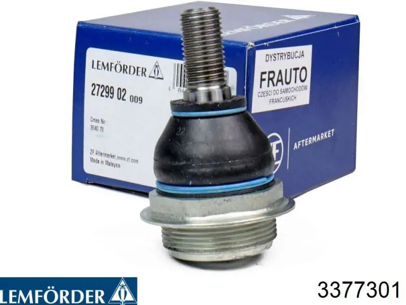 Нижняя шаровая опора Lemforder 3377301