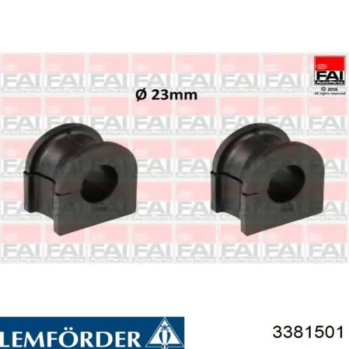 Втулка переднего стабилизатора Lemforder 3381501 цена, от 3.31 USD