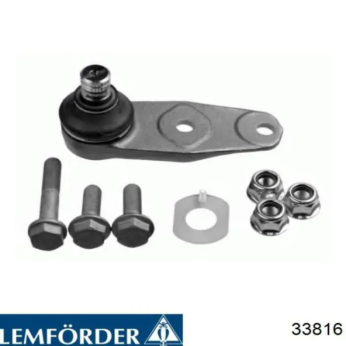 Нижняя правая шаровая опора Lemforder 33816 цена, от 13.16 USD
