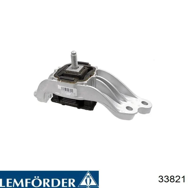 33821 Lemforder подушка трансмиссии (опора коробки передач)