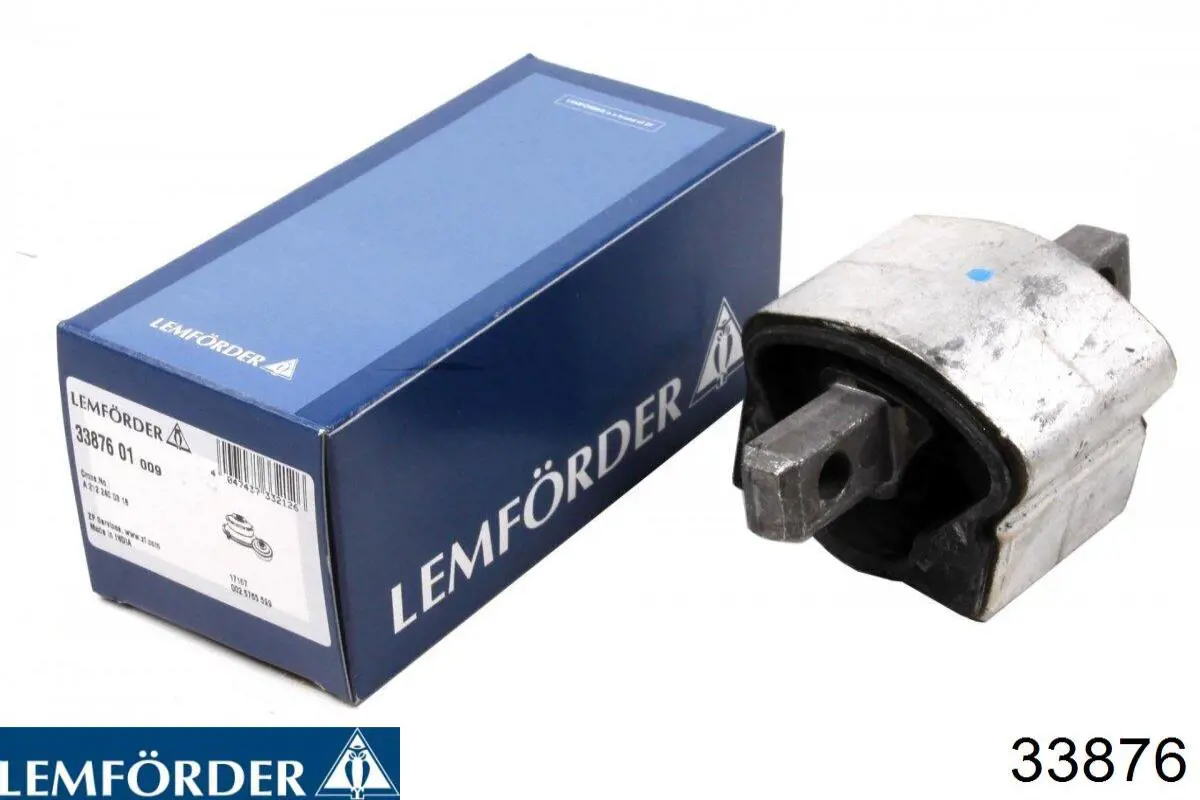 33876 Lemforder подушка трансмиссии (опора коробки передач)
