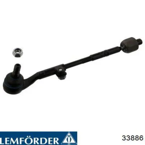 Тяга рулевая в сборе, правая Lemforder 33886 цена, от 45.08 USD
