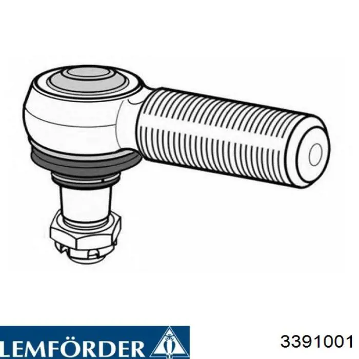 Наконечник поперечной рулевой тяги Lemforder 3391001 цена, от 15.63 USD