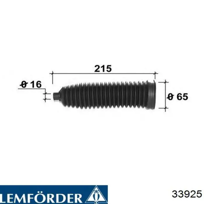 Пыльник тяги Lemforder 33925 цена, от 9.79 USD