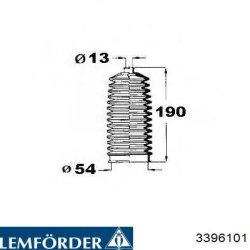 Купить 3396101 Lemforder Чехол рулевого механизма