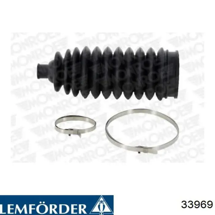 33969 Lemforder пыльник рулевого механизма (рейки левый)