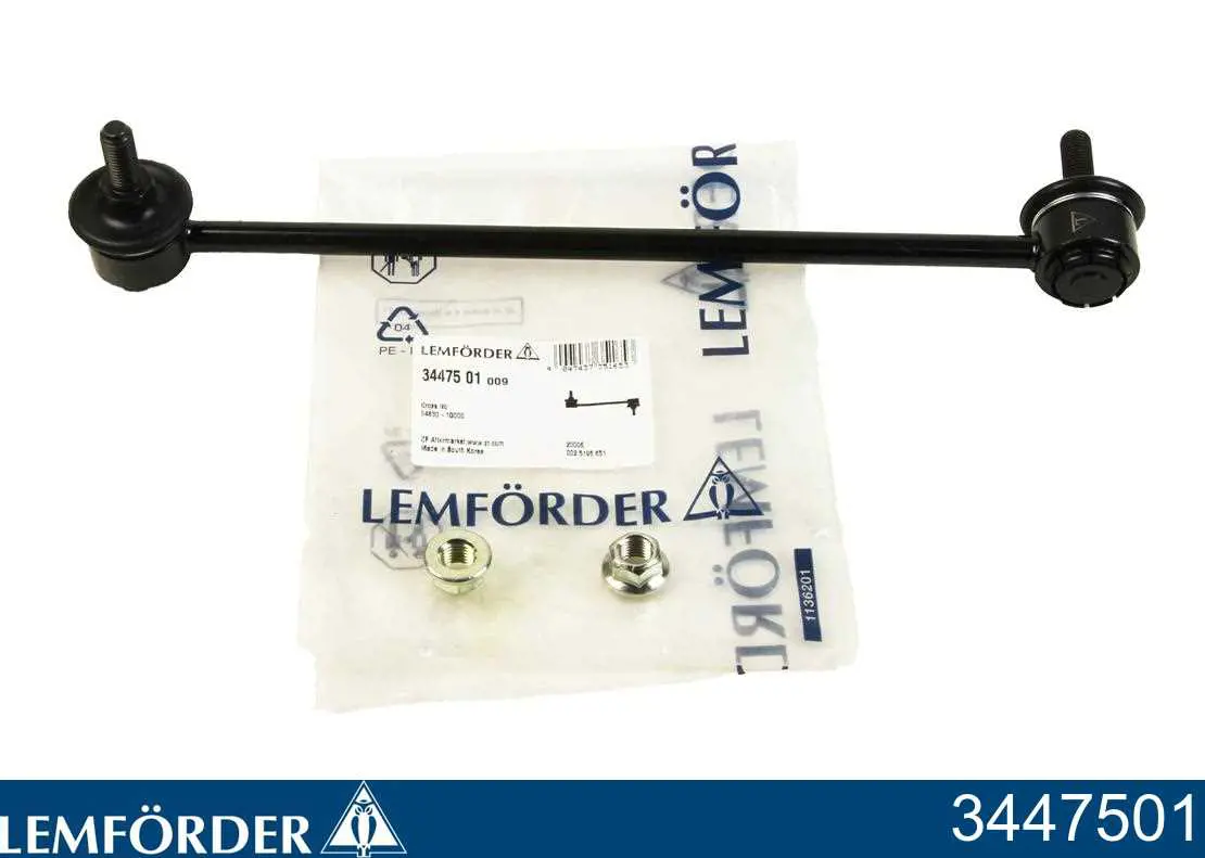 Купить 3447501 Lemforder Солдатик стабилизатора, переднего, левый