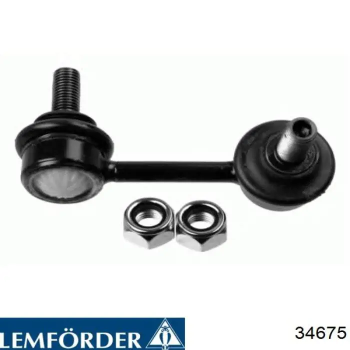 Левая стойка заднего стабилизатора 34675 Lemforder