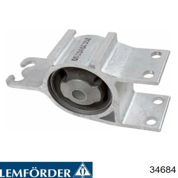 Bloco silencioso de viga traseira (de plataforma veicular) 34684 Lemforder