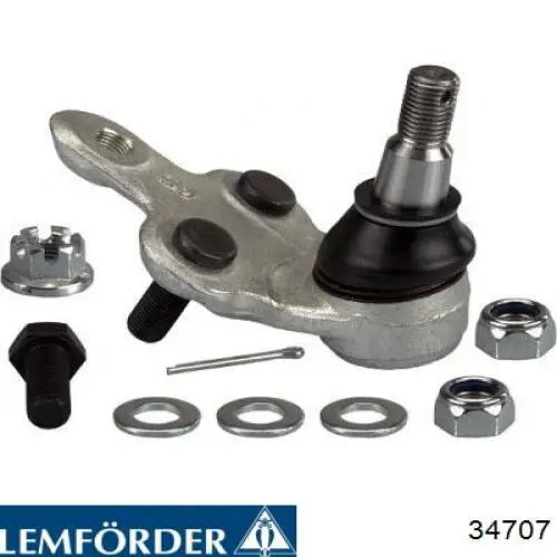 Нижняя правая шаровая опора Lemforder 34707 цена, от 15.65 USD